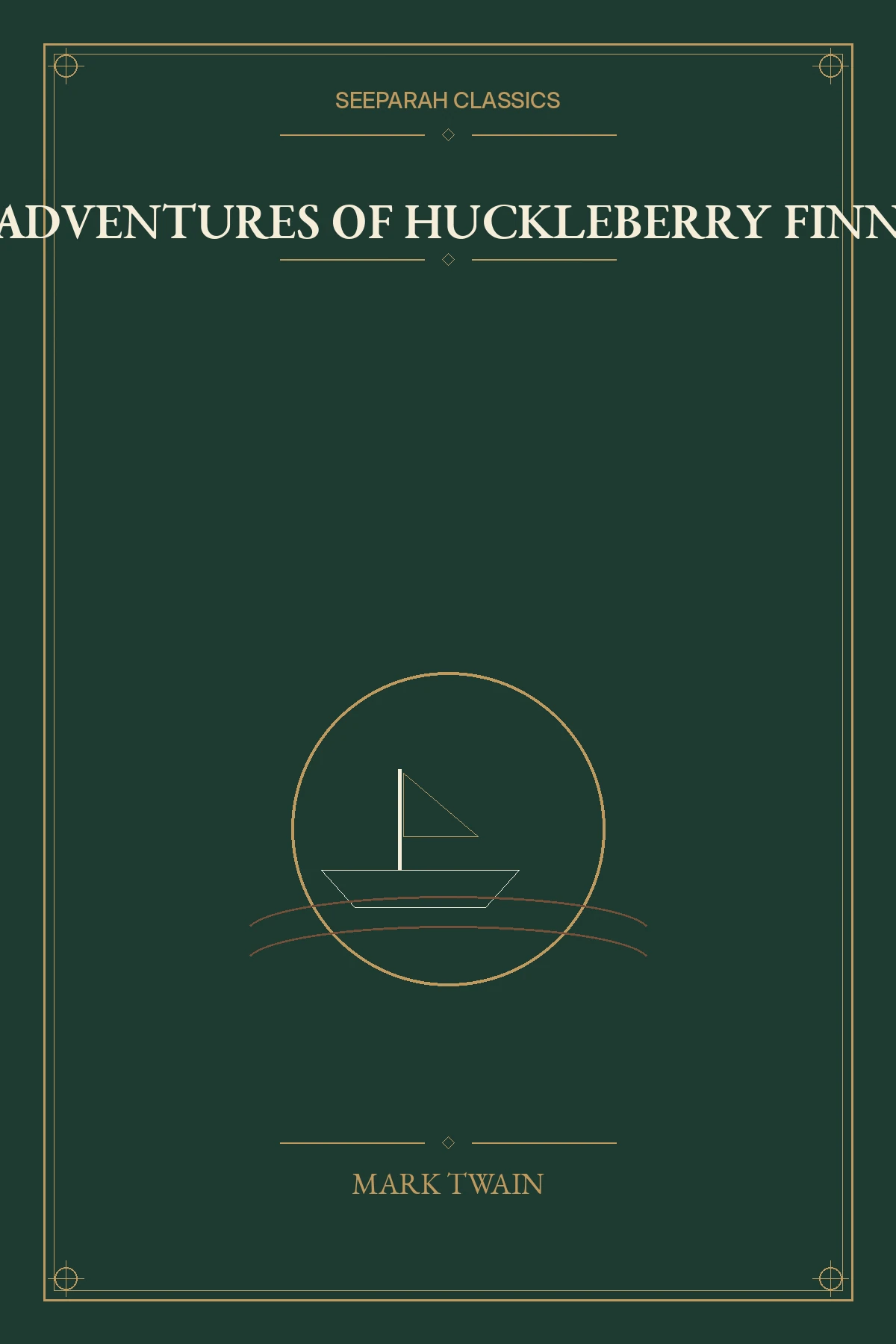 Cover of Adventures of Huckleberry Finn